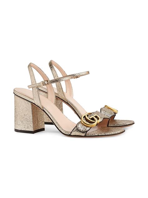 gucci laminated|gucci platinum leather sandals.